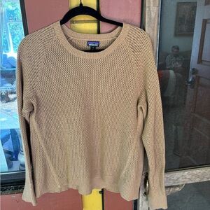 Patagonia Women's Tan Cashmere Sweater